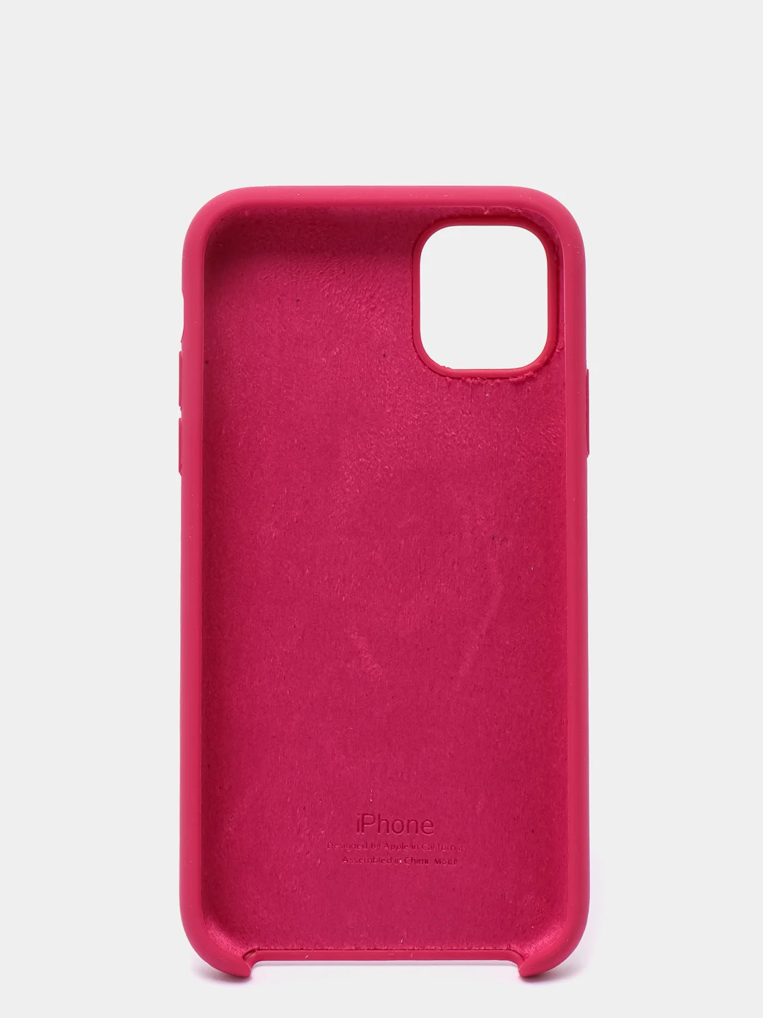 Коралловый меланж силиконовый защитный чехол на iPhone 11