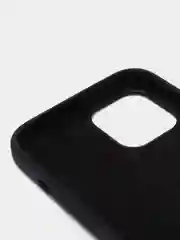 Черный силиконовый защитный чехол iphone 12 Pro Max