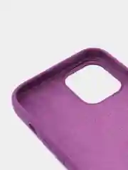 Сиреневый силиконовый защитный чехол iphone 12 Pro Max