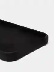 Черный силиконовый защитный чехол iphone 12 Pro Max