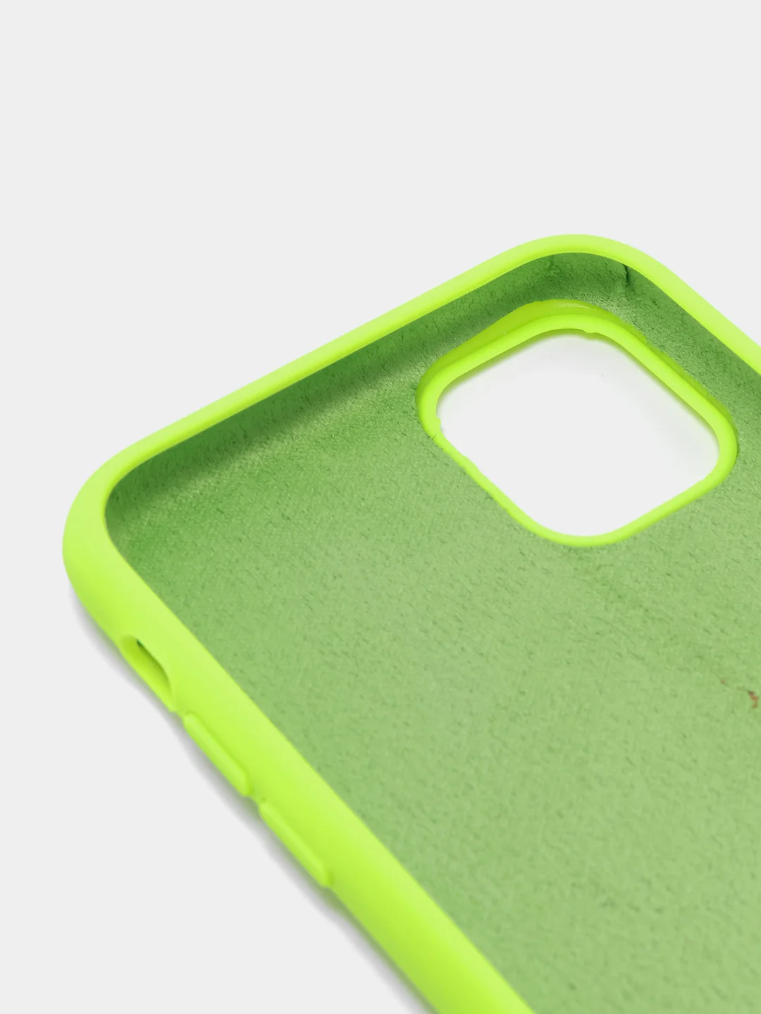 Лайм силиконовый защитный чехол на iPhone 11