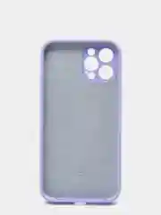 Лавандовый силиконовый защитный чехол iphone 12 Pro Max с закрытым низом