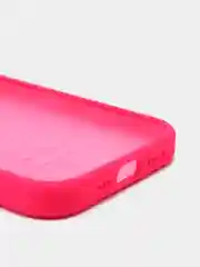 Фуксия силиконовый защитный чехол Iphone 13 Pro, с закрытым низом