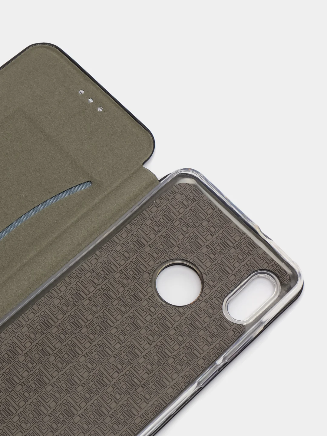 Черный чехол книжка на Xiaomi Redmi Note 5 / Note 5 Pro, Сяоми Редми Нот 5 / Нот 5 Про