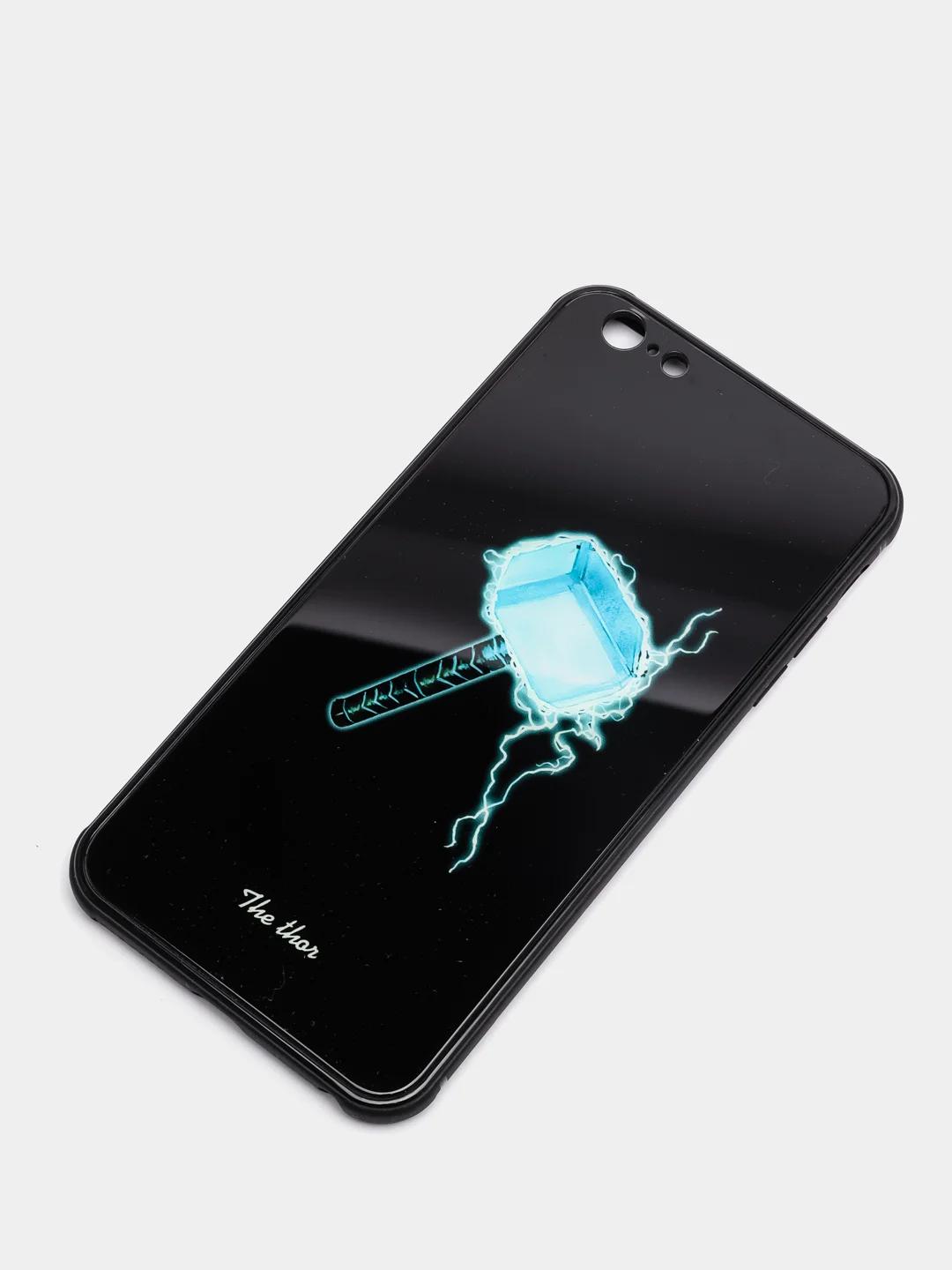 Лесной зеленый светящийся чехол со стеклянным покрытием для Iphone