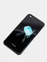Лесной зеленый светящийся чехол со стеклянным покрытием для Iphone