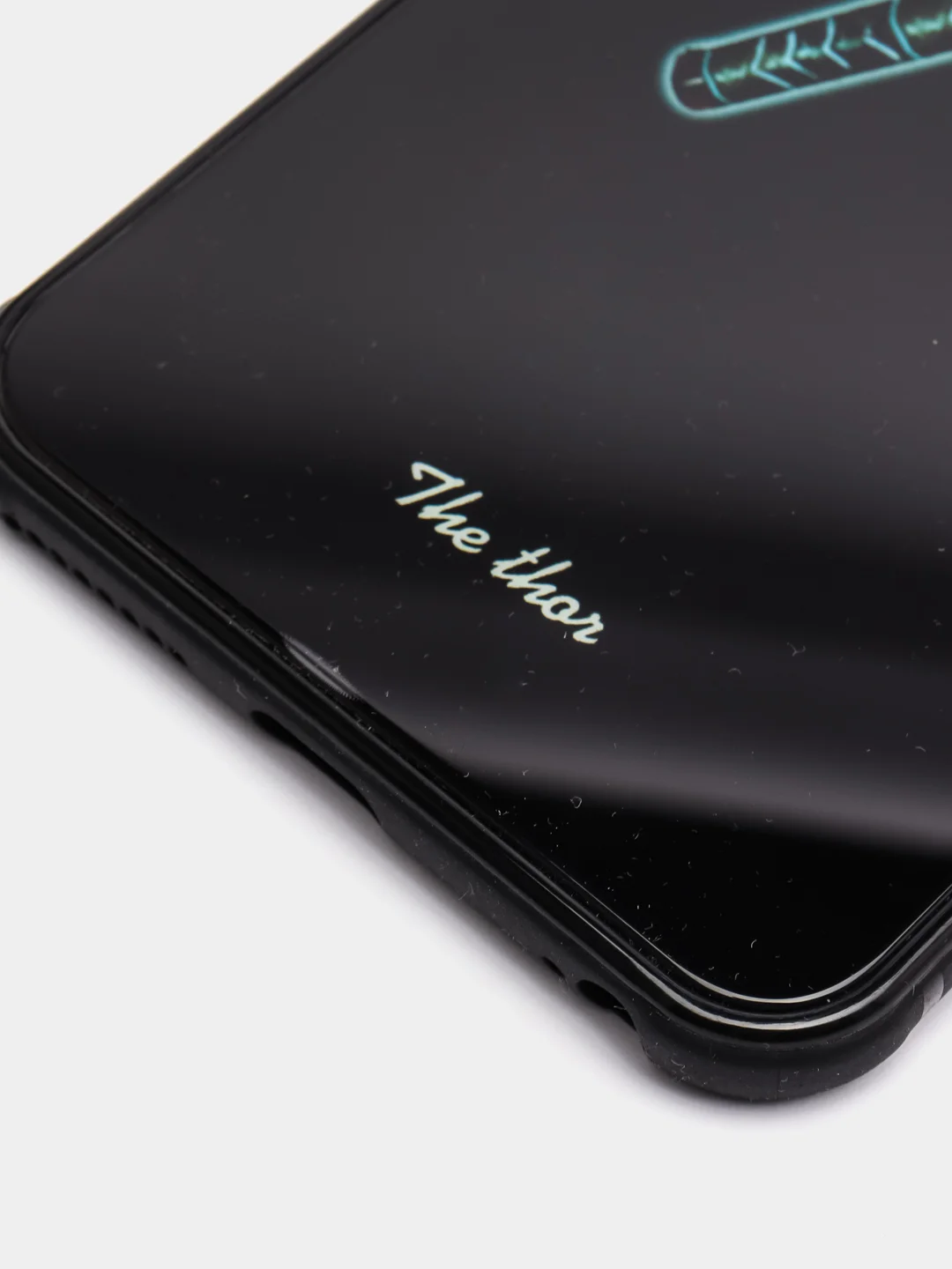 Лесной зеленый светящийся чехол со стеклянным покрытием для Iphone