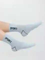 Ледяной носки женские с надписью Sports, хлопковые
