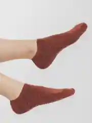 Серебряный носочки короткие тонкие однотонные, 5 цветов