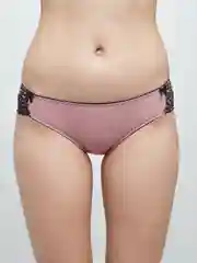 Коралловый трусы слипы кружевные