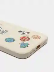 Белый силиконовый чехол для айфон iPhone 13, чехол с космонавтом