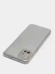 Серебряный чехол блестящий для Samsung A51