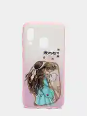 Кремовый чехол  SAMSUNG A40