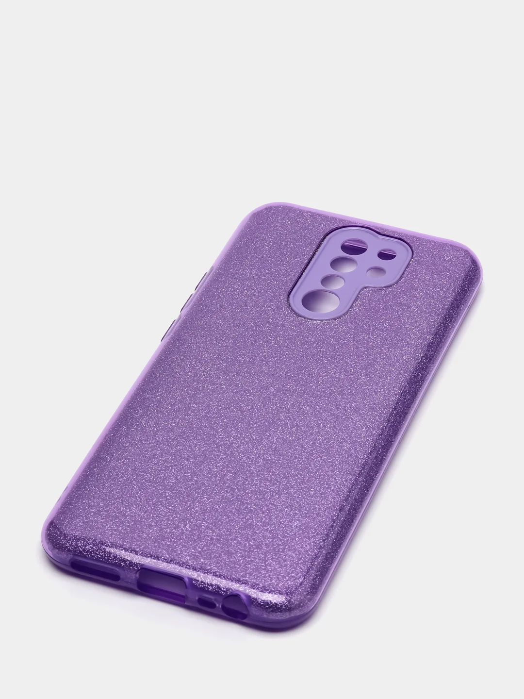 Фиолетовый чехол блестящий XIAOMI REDMI 9