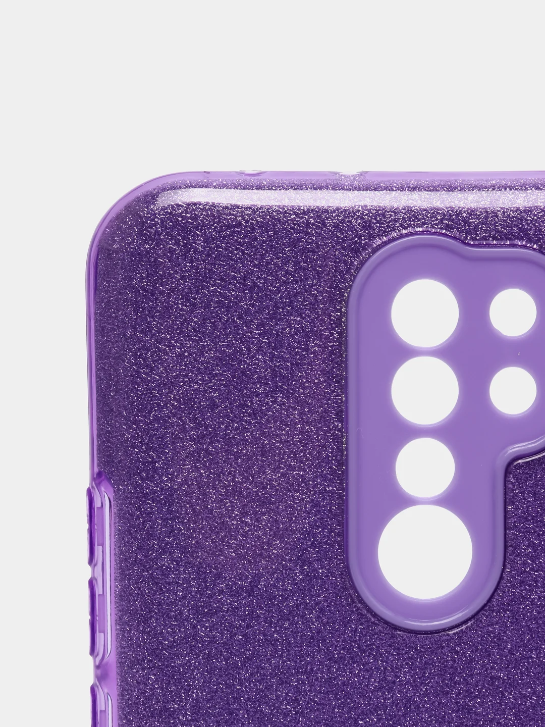 Фиолетовый чехол блестящий XIAOMI REDMI 9