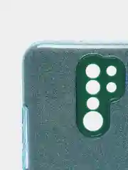 Голубой чехол блестящий XIAOMI REDMI 9