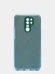 Голубой чехол блестящий XIAOMI REDMI 9