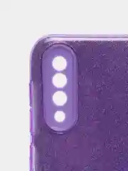 Фиолетовый чехол блестящий Samsung A50 / A30s
