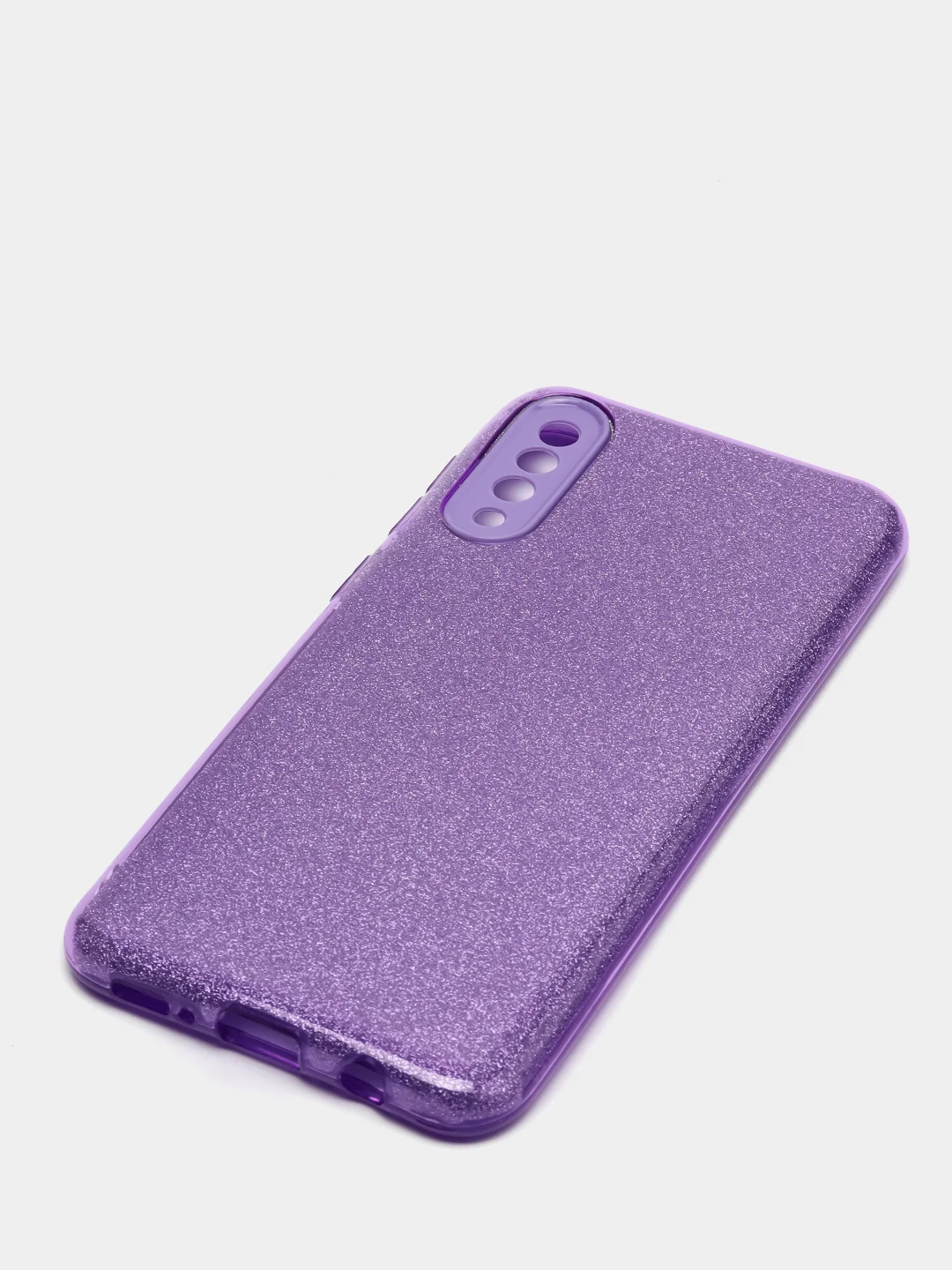 Фиолетовый чехол блестящий Samsung A50 / A30s