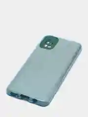 Бирюзовый чехол блестящий для Samsung A51