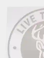 Белый наклейка на авто "Live to hunt hunt to live"
