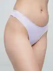Лавандовый трусы стринги женские Ava Secret, бесшовные