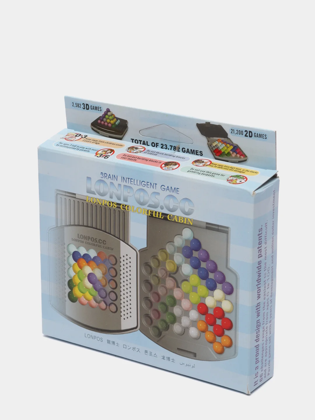 Бронзовый логические игры, головоломки Lonpos