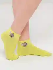 Лимонный носки женские