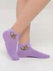 Аметистовый носки женские