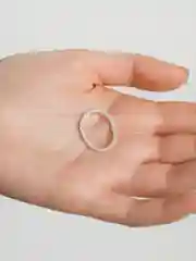 Кольцо переплет Amore store, цвет серебро