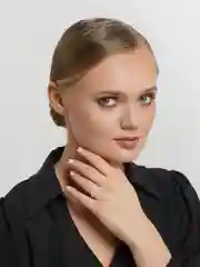 Кольцо переплет Amore store, цвет серебро