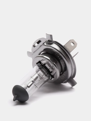 Лампа галогеновая H4 SVS Standard 12V 55W, лампочка автомобильная