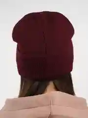 Багровый шапка женская София