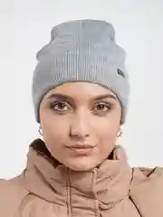 Серый шапка женская София