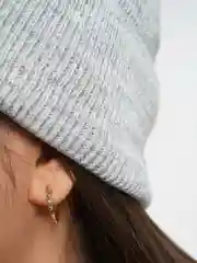Серый шапка женская София