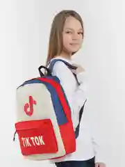 Бежевый рюкзак для школы, 3 цвета
