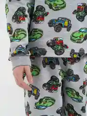 Лесной зеленый пижама футер