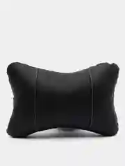 Черный подушка на подголовник  MATEX "REGULAR", экокожа, 30 х 20 х 9 см