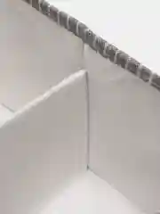Алый ящик для хранения, текстильный