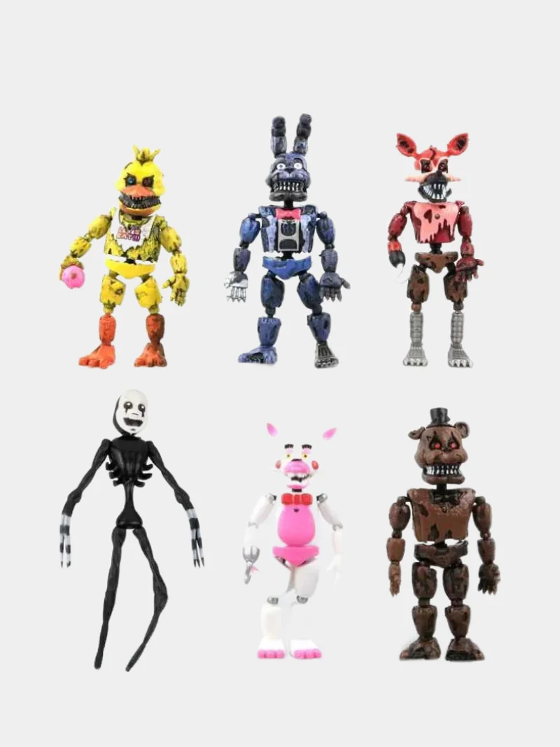 Аниматроник Five Nights at Freddys разборный, с подсветкой, 1 штука