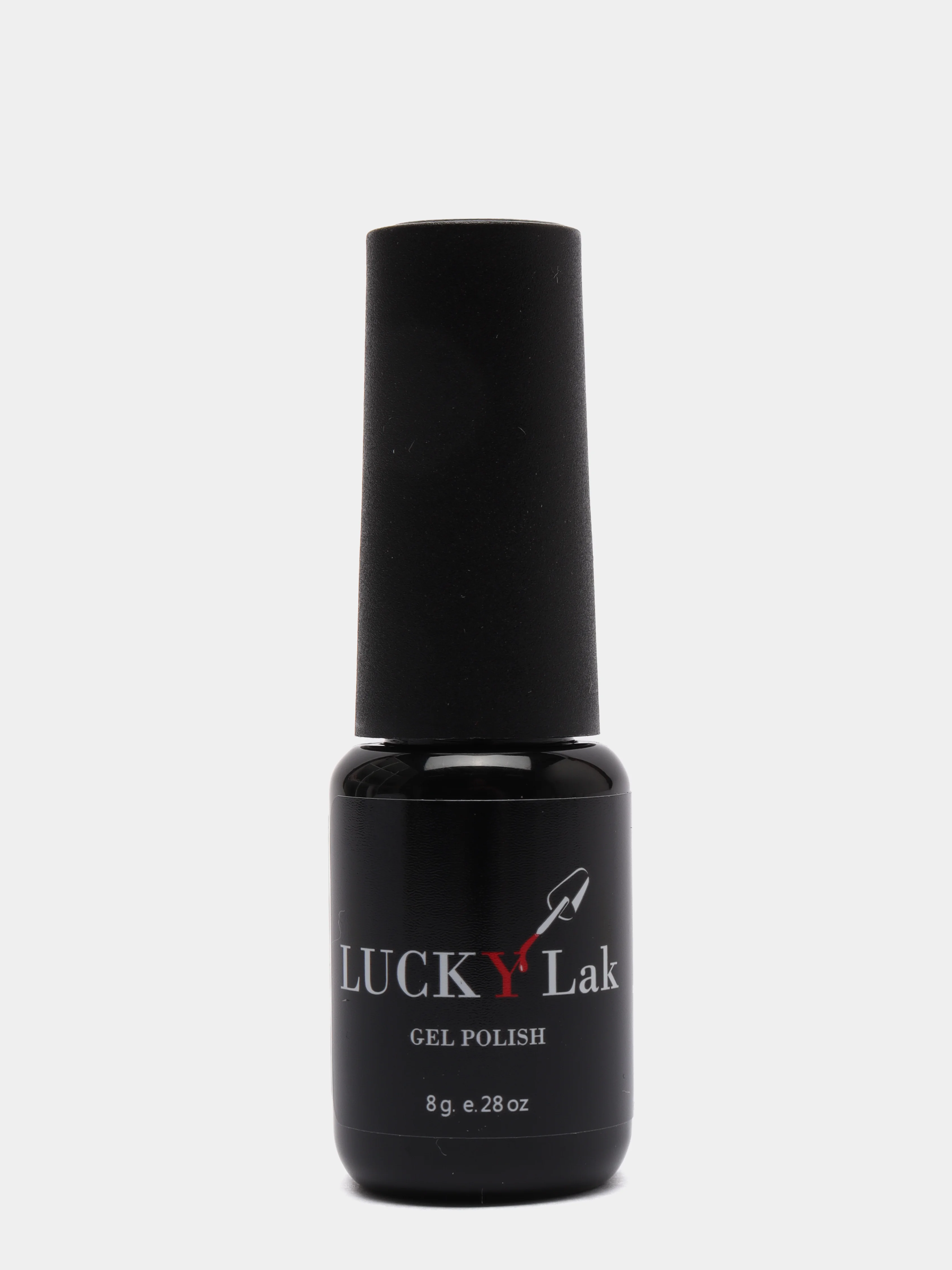 Гель лак для ногтей, гель-лак LuckyLak Fashion №105, 8g темно сиреневый для маникюра