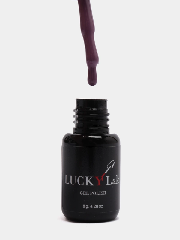 Гель лак для ногтей LuckyLak classic  8g № 069, сиреневый для маникюра и педикюра