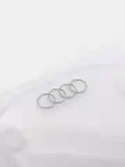 Защитные наклейки на дверную ручку автомобиля силиконовые