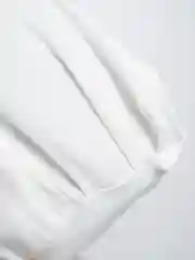 Молочный косой чепчик, шапочка под платок
