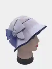 Синий меланж шляпка летняя
