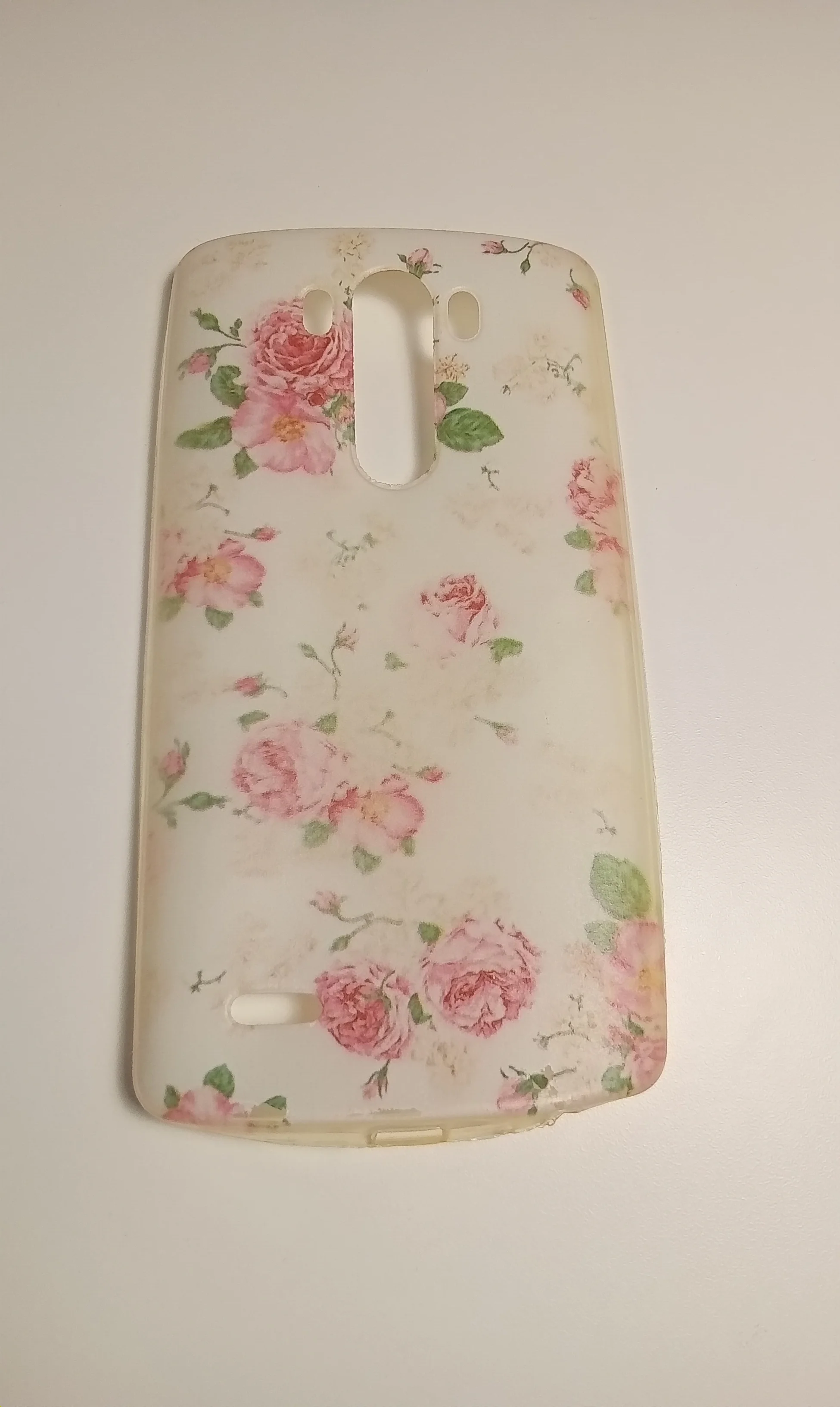 Белый чехол LG G3