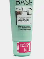 Eveline Cosmetics База под макияж BASE FULL HD Маскирующая покраснения SPF 6, 30 мл.
