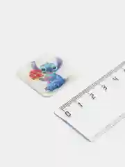 Голубой 3d наклейки стикеры на телефон