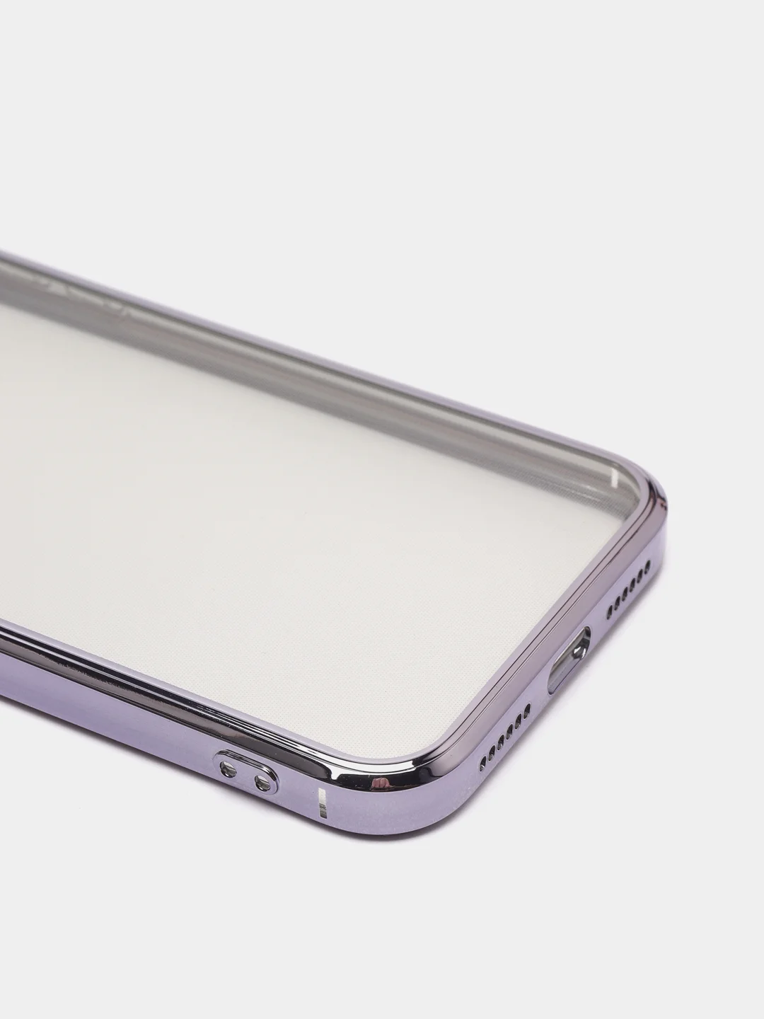 Лавандовый чехол для iPhone 7, 8, SE, X, XS, XR, 11 Pro Max, 12 Mini, Pro Max, с гальваническим покрытием