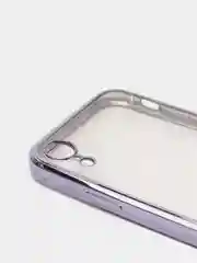 Лавандовый чехол для iPhone 7, 8, SE, X, XS, XR, 11 Pro Max, 12 Mini, Pro Max, с гальваническим покрытием